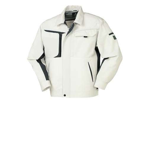 Amazon.co.jp: クロダルマ 長袖ジャンパー シルバー 7L 255981-40-7L
