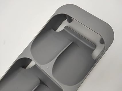 Aryamurti Spice Insert Drawer, 8 Grids Spice Rack Dining, Spice Storage for Kitchen |39.5 x 10 x 4.8 cm | Grey 2