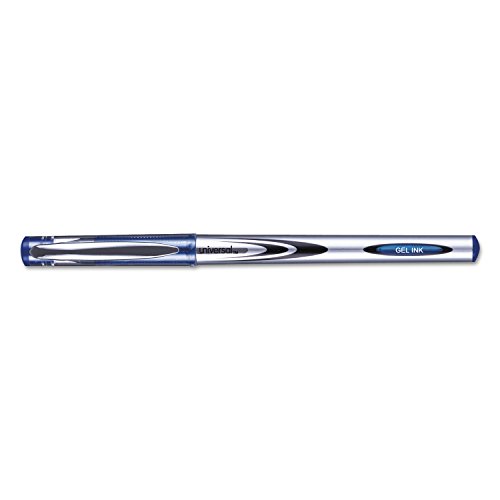 Bolígrafo gel Universal 0.7 mm punta media azul 12 unidades