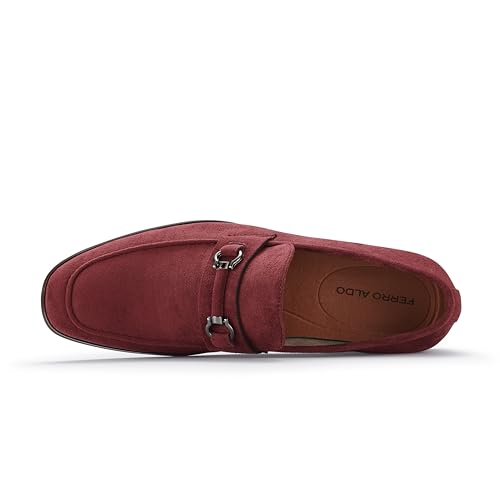 Image of Ferro Aldo Men's Premium Moc Toe Loafers | Casual & Dress Styles with Tassels & Horsebit Buckles