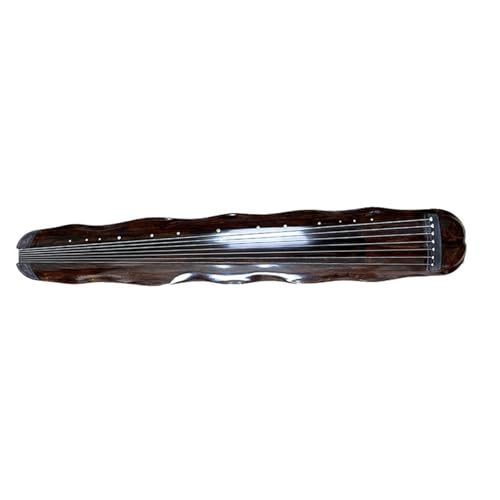 Instrumento Para Principiantes Guqin De Hoja De Plátano De Nivel De Rendimiento Laca Cruda Mesa Y Taburete Guqin Gratis Fuxi Qin Agrietado Principiante guqin(Set 2)