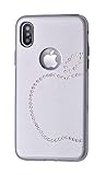 iphone 24ct swarovski edition * PANEL AUS ELEGANTEM, SATINIERTEM ALUMINIUM ✔ dekoriert mit eingebetteten, originalen Swarovski Kristallen. Panel elegant umrahmt mit Soft -Touch TPU-Silikon Bumper für noch mehr Schutz.