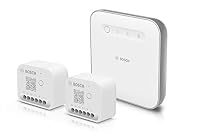 Bosch Smart Home Starter Set Licht-/Rollladensteuerung II zur Steuerung der Beleuchtung, Rollläden/Jalousien/Markisen, kompatibel mit Amazon Alexa, Google Assistant und Apple HomeKit - Amazon Edition – Ansicht 1