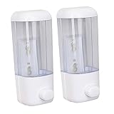 Photo Gallery amosfun 2 pezzi 500 ml dispenser di sapone liquido a parete con pompa di capacità per casa ufficio scuola ospedale Photo Gallery amosfun 2 pezzi 500 ml dispenser di sapone liquido a parete con pompa di capacità per casa ufficio scuola ospedale