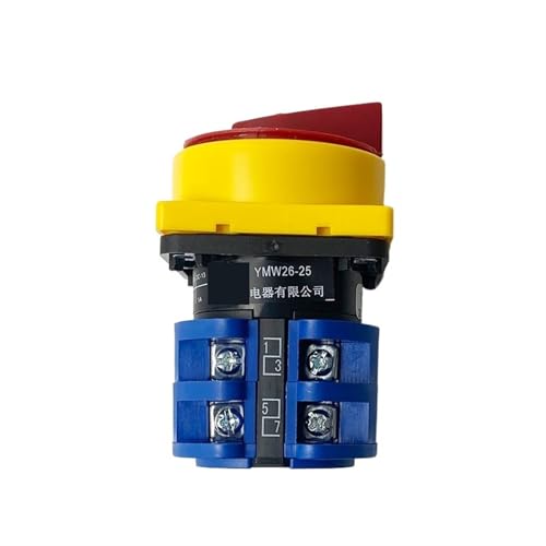 Interruptor de leva LW26-25GS/04 de 380V y 25A con candado de seguridad 4