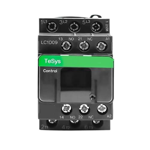 電気接点 LC1D09M7C AC220V LC1D09Q7C 380V LC1D09F7C 110V B7C 24V コンタクタ 9A LC1-D09M7C LC1D 制御(LC1D09Q7C AC380V)