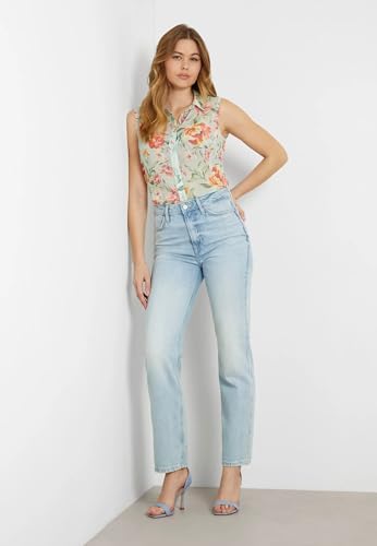 Image of Womens and Girls Polyester Regular Fit Shirt || Short Sleeve Shirts Stylish Western Tops|