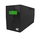 Die Green Cell-USV bietet vollständigen Schutz für alle angeschlossenen Geräte bei Stromausfall und Leistungsspitzen. Der Notstromversorgung ermöglicht uns, die Auswirkungen unserer Arbeit zu sparen und das Gerät sicher abzuschalten.