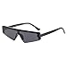 Produktbild Battnot Sonnenbrille für Damen Herren, Billig Unisex Vintage Unregelmäßige Sonnenbrillen Schutz vor Radioaktivität Mode Brillen Männer Frauen Retro Weinlese Sunglasses Super Coole Travel Eyewear