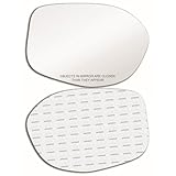 New Replacement Mirror Glass with Full Size Adhesive for 2014-2017 Honda Odyssey Passenger Side View Right RH