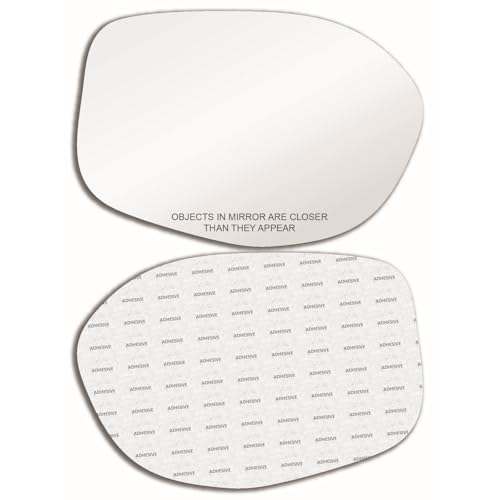 New Replacement Mirror Glass with Full Size Adhesive for 2014-2017 Honda Odyssey Passenger Side View Right RH
