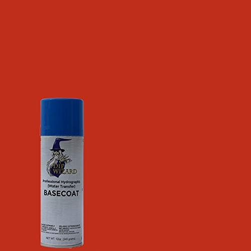 Hydrographic Paint 12 Ounce Aerosol Spray Can Base Coat Hydro Graphic Film Water Transfer Printing Hydro Dipping Dip Paint (Poppy Cock)