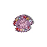 Cartoon Brain Enamel Pin Title Mental Health Matters Novelty Wellbeing Fight Brooch Buttons Jewelry...