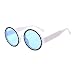 Produktbild Frashing-Sonnenbrillen UV400 Schutz Unisex Damen Herren Gold Rund Vintage Nerd Sonnenbrille Herren Polarisiert Retro Style Stil Brille Sunglasses Men Retro Eyewear Brille