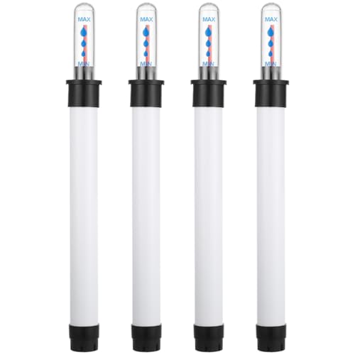 Veemoon 4pcs Water Level Indicators for Potted Plants Durable Water Gauge Shortage Reminder for Gardening Easy to Use Plant Moisture Indicators