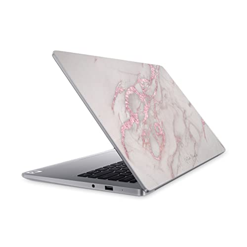 Autocollant vinyle Mi Notebook 14 protection anti-rayures marbre rose métallique skin