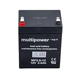 Multipower MP2.9-12 Blei-Akku 12Volt, 2900mAh