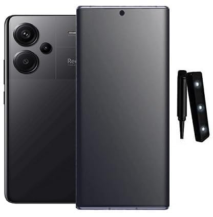 Image of Matte UV Tempered Glass Screen Protector For Xiaomi Redmi Note 13 Pro Plus Full Glue Full Screen Coverage (except edges) Screen Protector Pack of 1 (Matte)