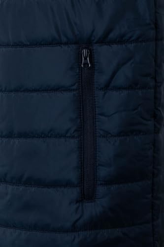 Mukua Melton; Chaleco Unisex Acolchado Ligero; Color Navy; Talla 3XL - imagen 6