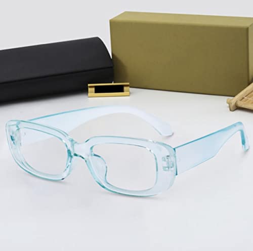 Image of IFLASH Rectangle Sunglasses for Women Retro Driving Glasses 90s Vintage Fashion Narrow Square Frame UV400 Protection Glasse