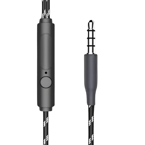 Image of Noise 3.5mm Wired Earphone with Powerful HD Mic for Clear Sound, in-Line Volume Controller & Noise Cancellation Compatible with only 3.5mm Jacks in Mobiles- Black