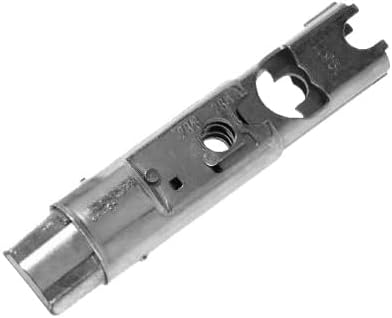 Kwikset 6-Way Adjustable Deadlatch in Polished Brass , Unfinished