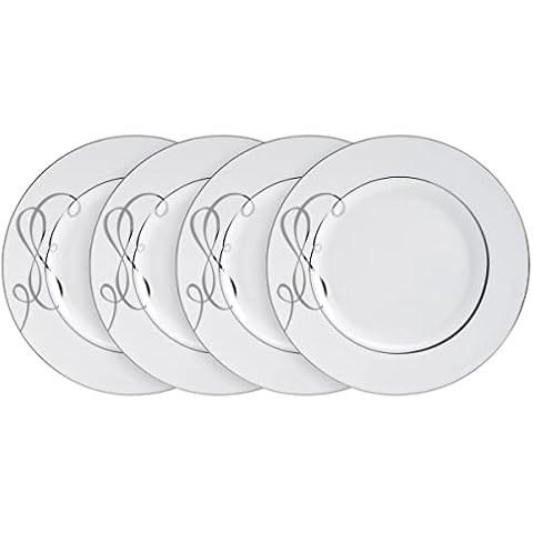 Mikasa Love Story Platinum Dinner Plates Set Cover