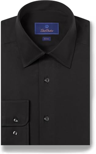 Men's Slim Fit Fine Twill Dress Shirt