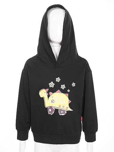 Boys Fashion Hoodies Sweatshirt Toddler Boys Dinosaur Print Pullover Tops Spring Fall Casual Hoody Coat Kids Clothes3