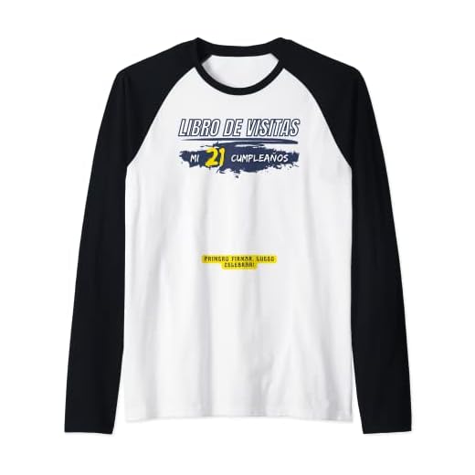 21 cumpleaños - 21 años - Libro de visitas de fiesta 21 años Camiseta Manga Raglan