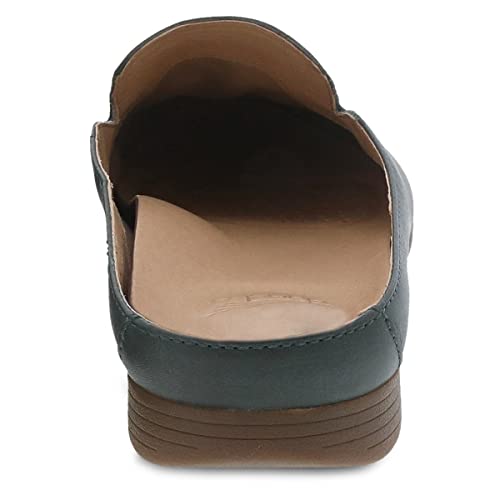 Image of Dansko Lexie Slip-On Mules for Women - Comfortable Flat Shoes with Arch Support - Versatile Casual to Dressy Footwear - Lightweight Rubber Outsole