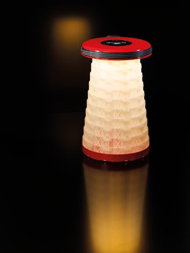 Tabouret télescopique avec éclairage LED 3 niveaux pour soirée camping - 8