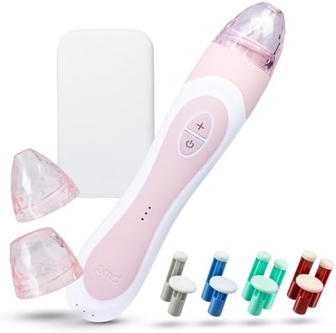 PMD Beauty Personal Microderm Elite Pro - At-Home Use, Facial Exfoliator Tool, Microdermabrasion Machine Kit for Face and Body Skincare