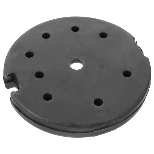 VILLFUL Peso Base Lampada Da Tavolo e Scrivania in Metallo Rotondo 140x20 Mm Stabile e Antiribaltamento Per Lampada Da Terra Uso Domestico