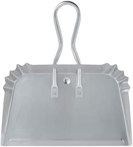Quickie Heavy Duty Aluminum Dustpan, 17-Inch, Precision Edge, does not Bend or Chip, for Outdoor/Indoor/Kitchen/Office/Lobby