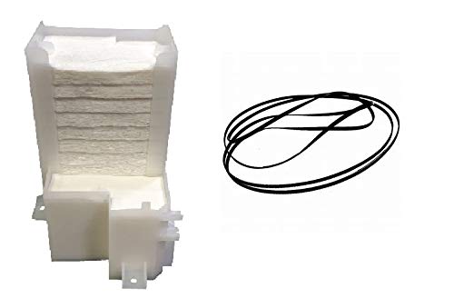 Combo Pack - TRISHAGO Timing Belt and Waste Ink Pad for L800 Printer (B07GMVW4TF) Amazon Price History, Amazon Price Tracker