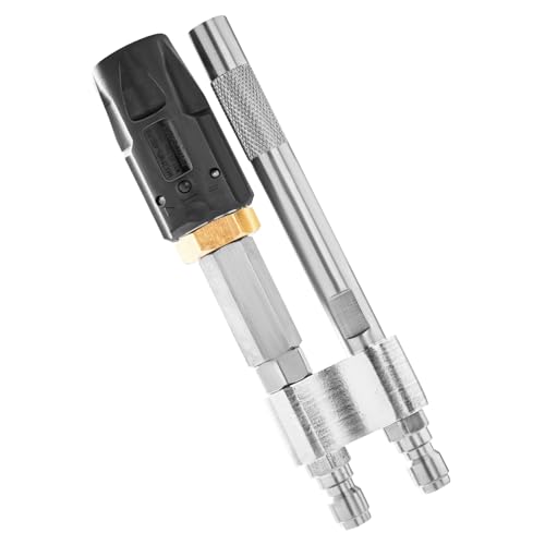 Image of Shooter Tip M5 Twist Nozzle is Suitable for Long Range Soap Nozzle of 3-7GPM Pressure Washer, 2-in-1 Soft Wash Twist Nozzle with 0 to 60Spray Mode and 1 /4 inchQuick Connection