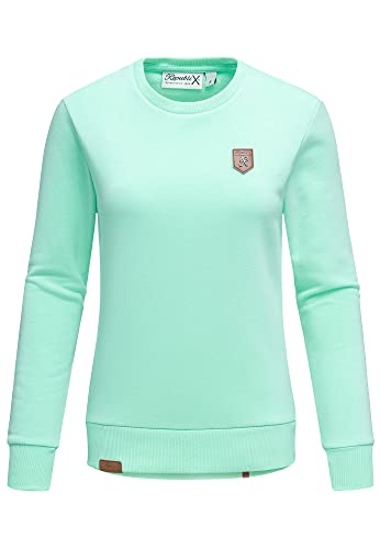 REPUBLIX Damen Kapuzenpullover Sweatjacke Pullover Hoodie Sweatshirt RD-005 Mint S