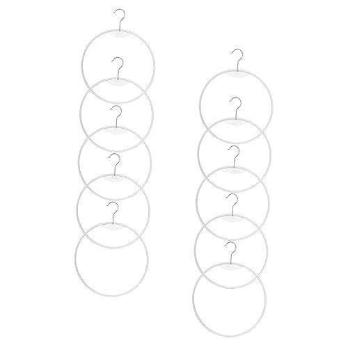 VICASKY 10pcs Bikini Hanger for Closet Multi-Functional Organizer for Scarves Ties and Briefs Plastic Design Smooth Finish