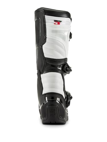 Alpinestars Mens Tech 3 Boots Black/White Sz 12, Black/White, 12 US - Image 5