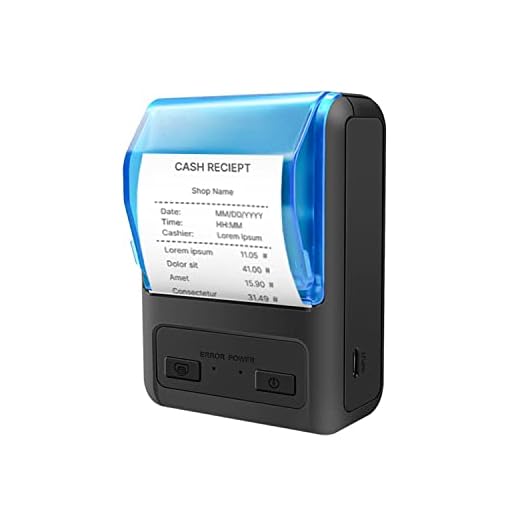 Meihengtong 58mm Bluetooth Portable Receipt Printer,Portable Mobile POS Printer for Small Business,2.28inch Mini Ticket Printer Compatible with Android &Windows,Not Support iOS &Square