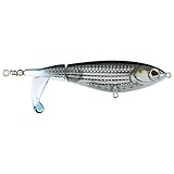 Berkley Choppo Topwater Fishing Lure, Mullet, 1 oz, 120mm Topwater, Enhanced Propeller Surface Area for Maximum Disturbance, Equipped with Sharp Fusion19 Hook