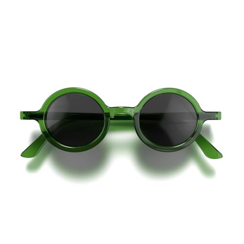 LONDON MOLE® Moley sunglasses | Cool round shaped glasses | Men’s Women’s Unisex | Spring hinges