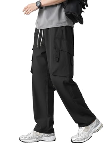 Image of Lymio Cargo for Men || Cotton Cargo Pant || Drawstring Waist Pant (Also Available in Plus Sizes) (153-156)