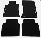 Runkekk Custom Fit Floor Mats for Nissan Altima 2008-2025, Black Carpet, Complete Set of 4, Front and Rear (2008-2012)