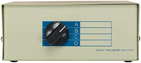 Cable Leader DB25 Manual Data Switch Box (2-Way)