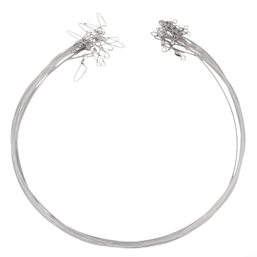 Kit de Líder de Pesca Fluorocarbono 20-80LB 12 Piezas miniatura 2