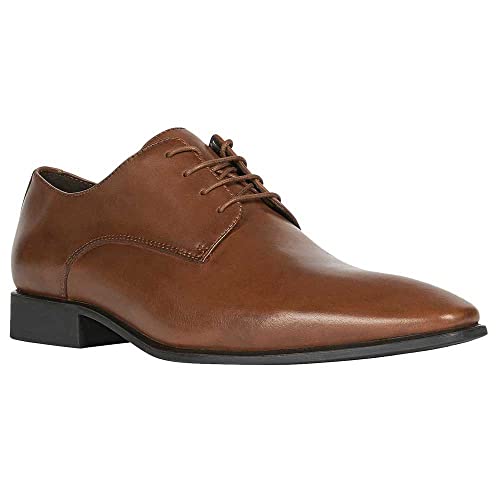 Geox Uomo High Life B, Oxford, Cognac Scuro, 47 EU