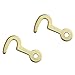 LQ Industrial 10PCS Small Door Latch Hook with Screw Birdcage Gate Latch 28x15mm Metal Fitting Suitable for Box Suitcases Jewellery Case