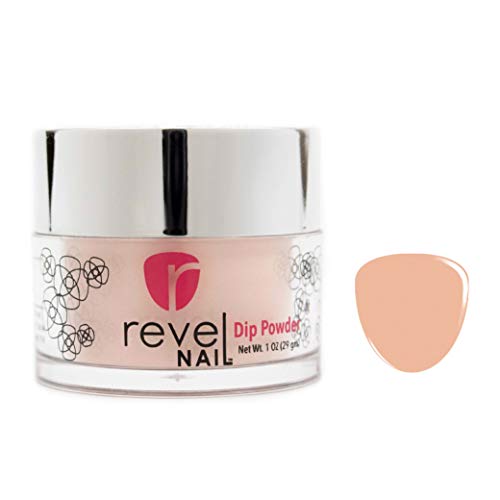 Revel Nail Dip Powder | for Manicures | Nail Polish Alternative | Non-Toxic & Odor-Free | Crack & Chip Resistant | Can Last Up to 8 Weeks | 1oz Jar | Sheer | Jennifer